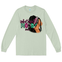 Matcha Unbothered mood 24:7 Long Sleeve Tee - RanaPortraitStore