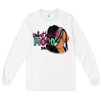 White Unbothered mood 24:7 Long Sleeve Tee - RanaPortraitStore