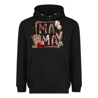 Black mama baseball Heavyweight Hoodie - RacoonDesign