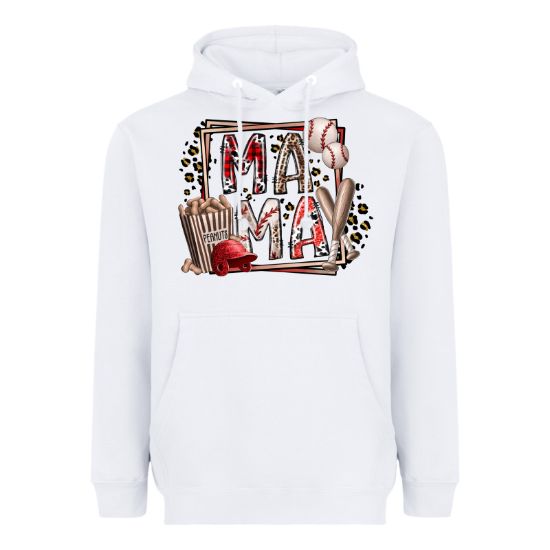 Mama Baseball Heavyweight Hoodie by RacoonDesign | Teevron