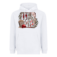 White mama baseball Heavyweight Hoodie - RacoonDesign