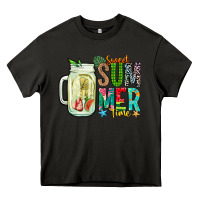 Asphalt sweet summer time Heavy Core Tee - CowhideDigitalArt
