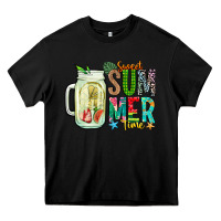Black sweet summer time Heavy Core Tee - CowhideDigitalArt