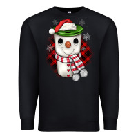 Black Christmas snowman coffee Premium Sweatshirt - JahusDesignShop