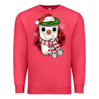 Cardinal Christmas snowman coffee Premium Sweatshirt - JahusDesignShop