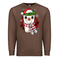 Chestnut Christmas snowman coffee Premium Sweatshirt - JahusDesignShop