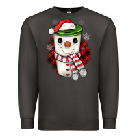 Smoke Christmas snowman coffee Premium Sweatshirt - JahusDesignShop