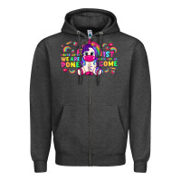 Charcoal Heather kindergarten we are done 1st here we come with unicorn Zipper Hoodie - texasbilliewilder