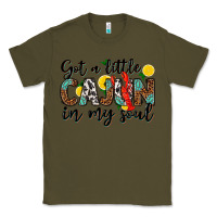 Army Green got a little cajun in my soul Classic Tee - texasbilliewilder