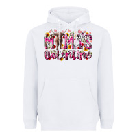 White mama is valentine Heavyweight Hoodie - RacoonDesign