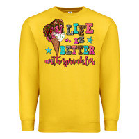 Lemon life is better with sprinkles Premium Sweatshirt - AdoDesignShop