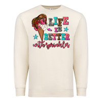 Sandshell life is better with sprinkles Premium Sweatshirt - AdoDesignShop