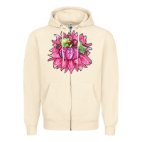 Sandshell sunflower pumpkin breast cancer Zipper Hoodie - Zillion Design Studio