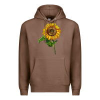 Chestnut mammoth sunflower Premium Hoodie - LillyAllenDesigns