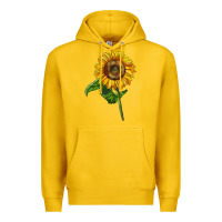 Lemon mammoth sunflower Premium Hoodie - LillyAllenDesigns
