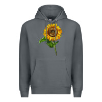 Rock mammoth sunflower Premium Hoodie - LillyAllenDesigns
