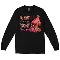 Black What other think of me is none of my business afro Long Sleeve Tee - RanaPortraitStore