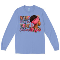 Colony Blue What other think of me is none of my business afro Long Sleeve Tee - RanaPortraitStore