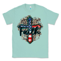 Seafoam faith usa Classic Tee - Zillion Design Studio