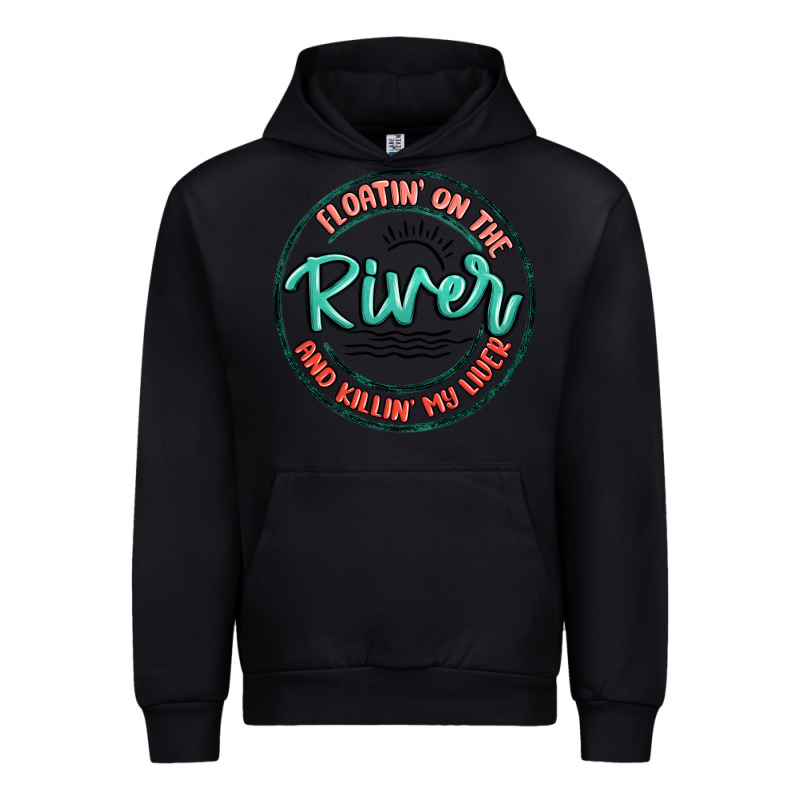 Floatin On The River Killin My Liver Urban Hoodie by MaliasSmallBusiness | Teevron