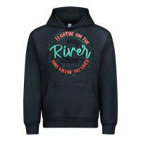 Navy floatin on the river killin my liver Urban Hoodie - MaliasSmallBusiness