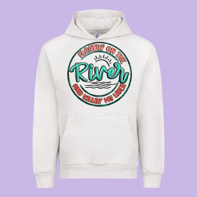 Floatin On The River Killin My Liver Urban Hoodie Designed By Maliassmallbusiness