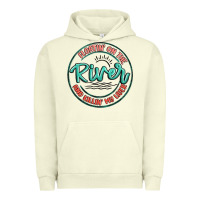 Pigment Pistachio floatin on the river killin my liver Urban Hoodie - MaliasSmallBusiness