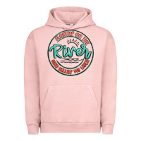Pigment Salmon floatin on the river killin my liver Urban Hoodie - MaliasSmallBusiness