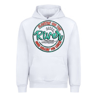 White floatin on the river killin my liver Urban Hoodie - MaliasSmallBusiness