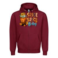 Burgundy spice spice baby Zipper Hoodie - Zillion Design Studio