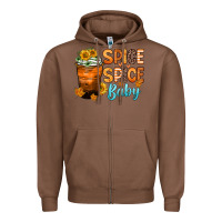 Chestnut spice spice baby Zipper Hoodie - Zillion Design Studio
