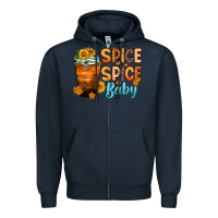 Navy spice spice baby Zipper Hoodie - Zillion Design Studio