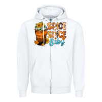 White spice spice baby Zipper Hoodie - Zillion Design Studio