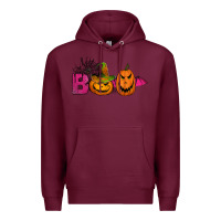 Burgundy boo pumpkins Premium Hoodie - Jasminsmagicworld