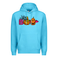 Ocean Blue boo pumpkins Premium Hoodie - Jasminsmagicworld