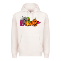 Pale Pink boo pumpkins Premium Hoodie - Jasminsmagicworld