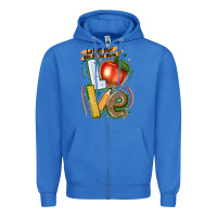 True Royal let all that you do be done in love Zipper Hoodie - texasbilliewilder
