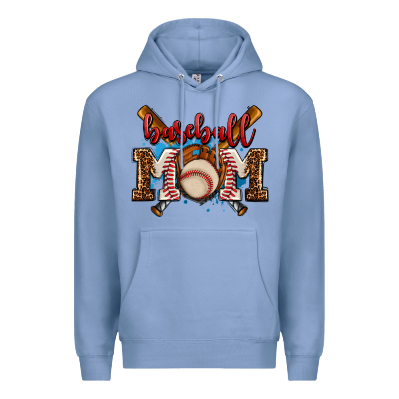 Baseball Mom Premium Hoodie by AdoDesignShop | Teevron