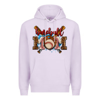 Lilac baseball mom Premium Hoodie - AdoDesignShop