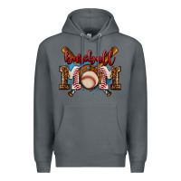 Rock baseball mom Premium Hoodie - AdoDesignShop