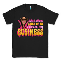 Black afro black boss lady Classic Tee - texasbilliewilder