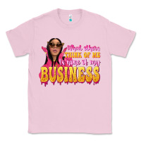 Bubblegum Pink afro black boss lady Classic Tee - texasbilliewilder