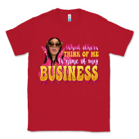 Red afro black boss lady Classic Tee - texasbilliewilder