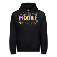 Black mobile mardi gras Urban Hoodie - MaliasSmallBusiness