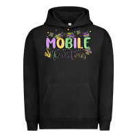 Pigment Black mobile mardi gras Urban Hoodie - MaliasSmallBusiness
