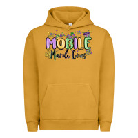 Pigment Peanut Butter mobile mardi gras Urban Hoodie - MaliasSmallBusiness