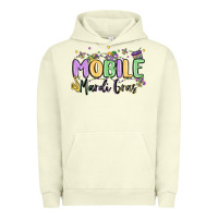 Pigment Pistachio mobile mardi gras Urban Hoodie - MaliasSmallBusiness