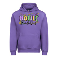 Tulip mobile mardi gras Urban Hoodie - MaliasSmallBusiness