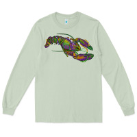Matcha Mardi Gras Crawfish Long Sleeve Tee - RanaPortraitStore