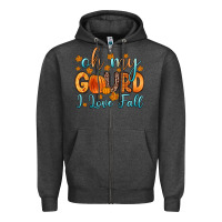 Charcoal Heather oh my gourd i love fall Zipper Hoodie - Zillion Design Studio